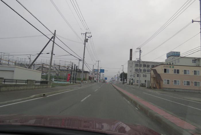 webnews今朝の北見/とん田通り、南大通り交差点から国道39号方向