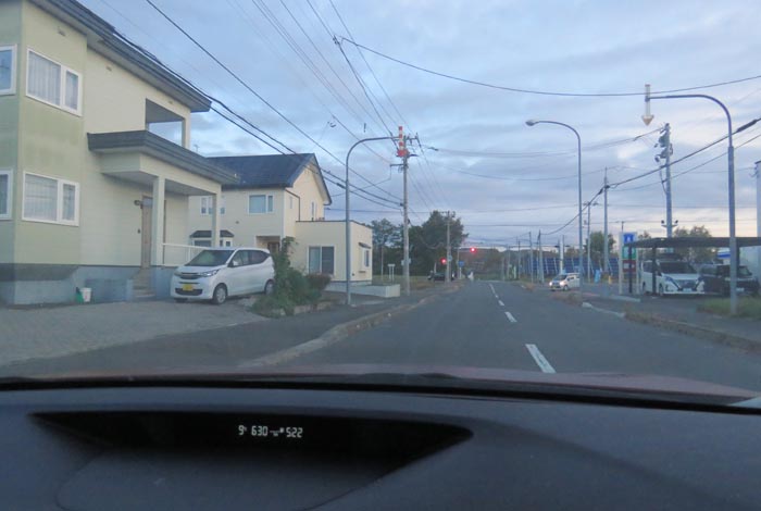 webnews今朝の北見/西5号線、南岸通りの交差点