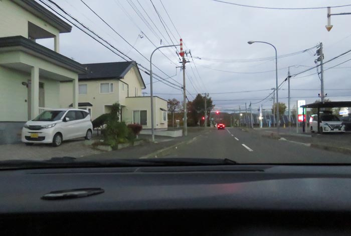 webnews今朝の北見/西5号線、南岸通りの交差点