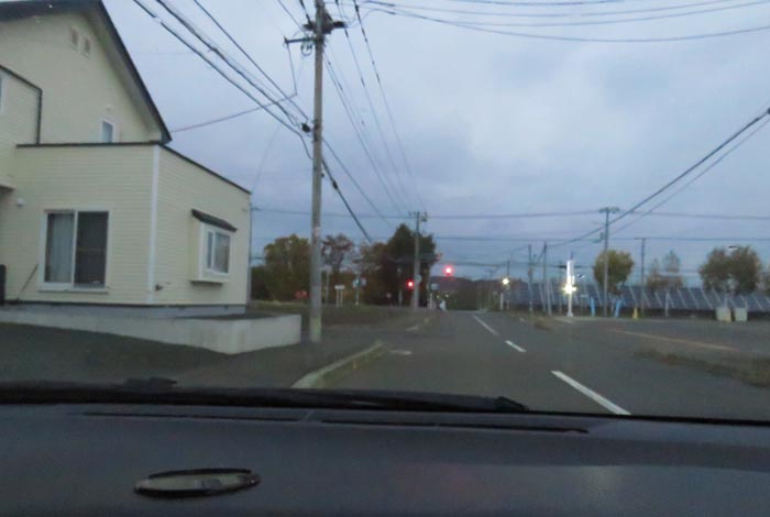 webnews今朝の北見/西5号線、南岸通りの交差点