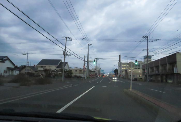 webnews今朝の北見/とん田通り、南大通り交差点から国道39号方向