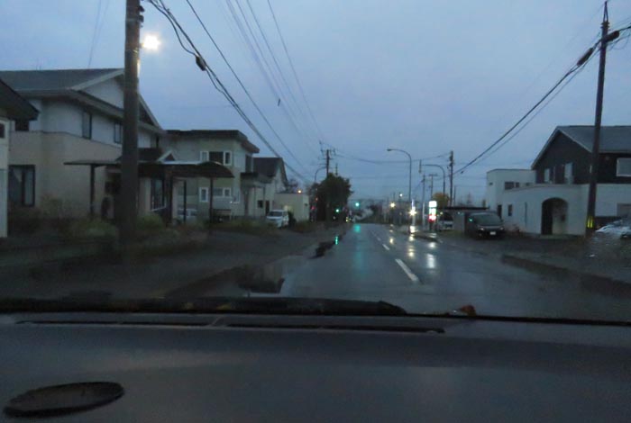 webnews今朝の北見/西5号線、南岸通りの交差点