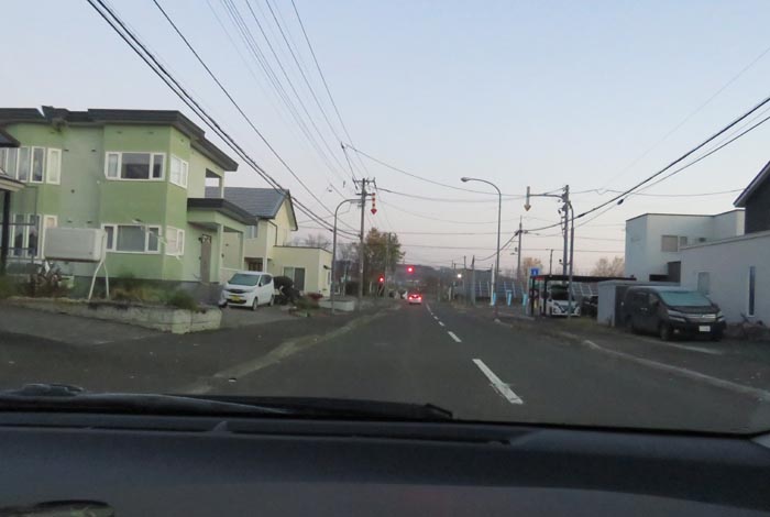 webnews今朝の北見/西5号線、南岸通りの交差点