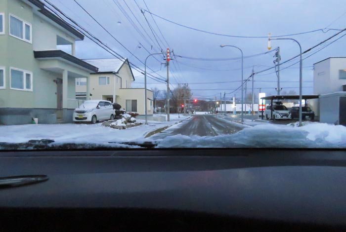 webnews今朝の北見/西5号線、南岸通りの交差点