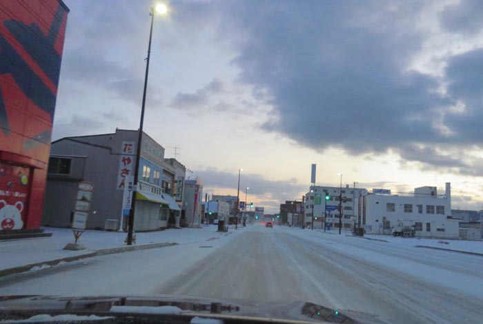 webnews今朝の北見/本町の北4条通り交差点