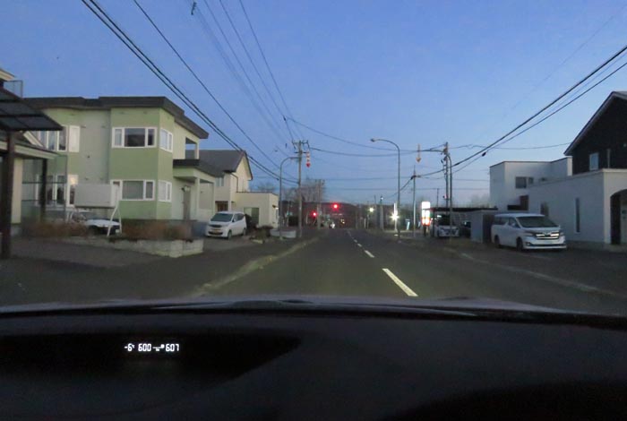 webnews今朝の北見/西5号線、南岸通りの交差点