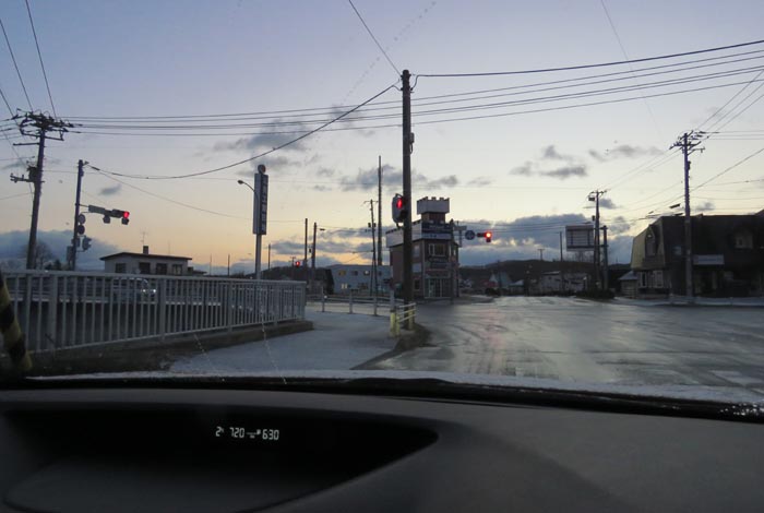 webnews今朝の北見/野付牛自動車学校前