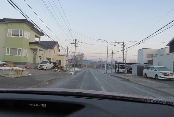 webnews今朝の北見/西5号線、南岸通りの交差点