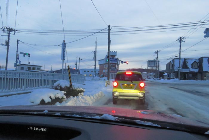 webnews今朝の北見/野付牛自動車学校前