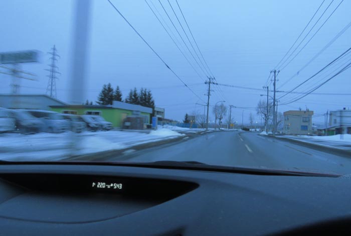 webnews今朝の北見/末広町の南岸通り