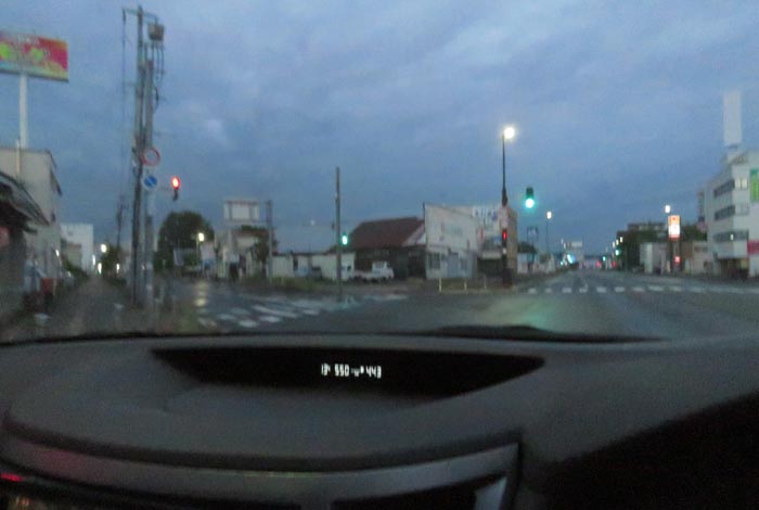 webnews今朝の北見/交差点から北4条通り側のパレスビル方向
